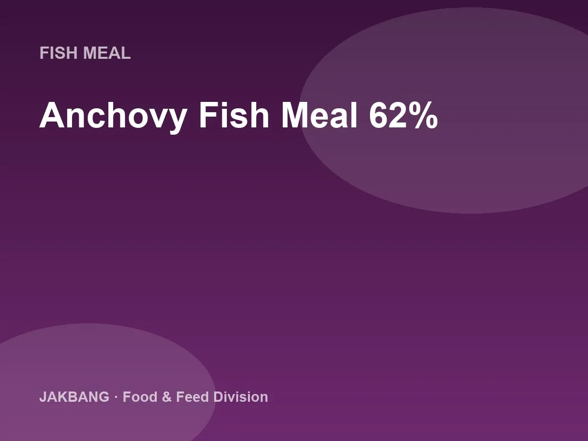 Anchovy Fish Meal 62%