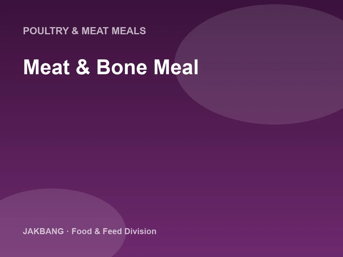 Meat & Bone Meal