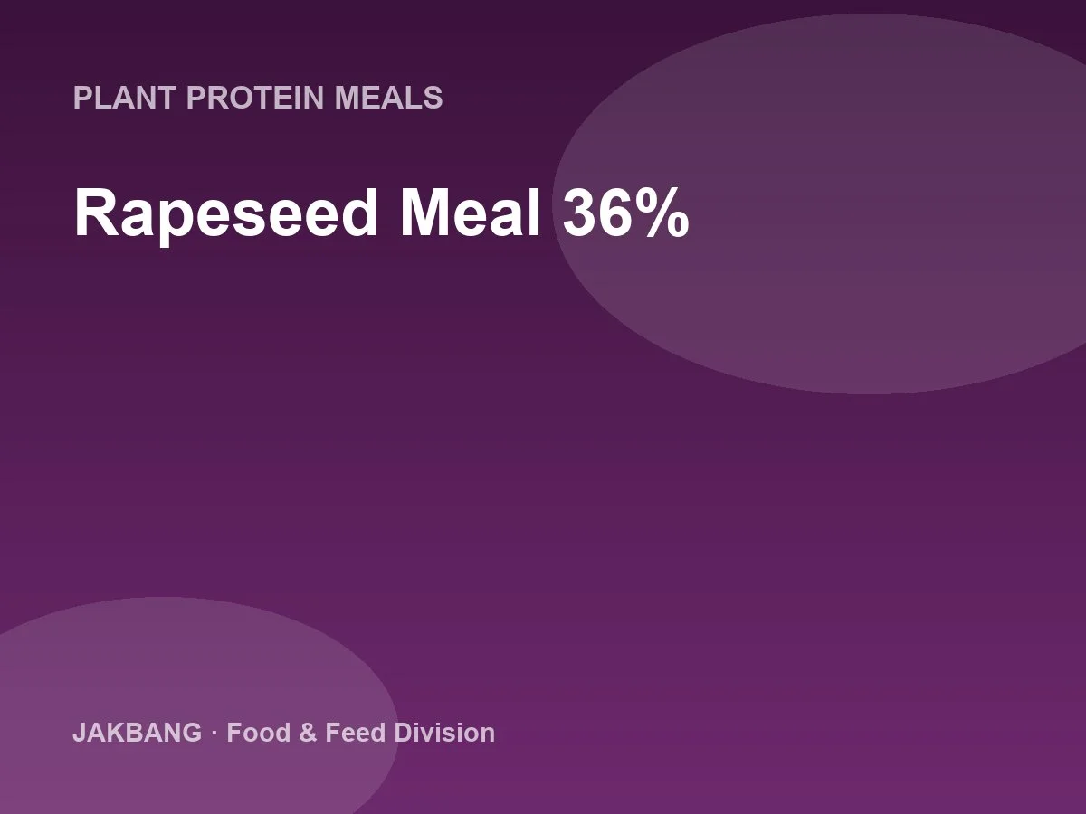 Rapeseed Meal 36%